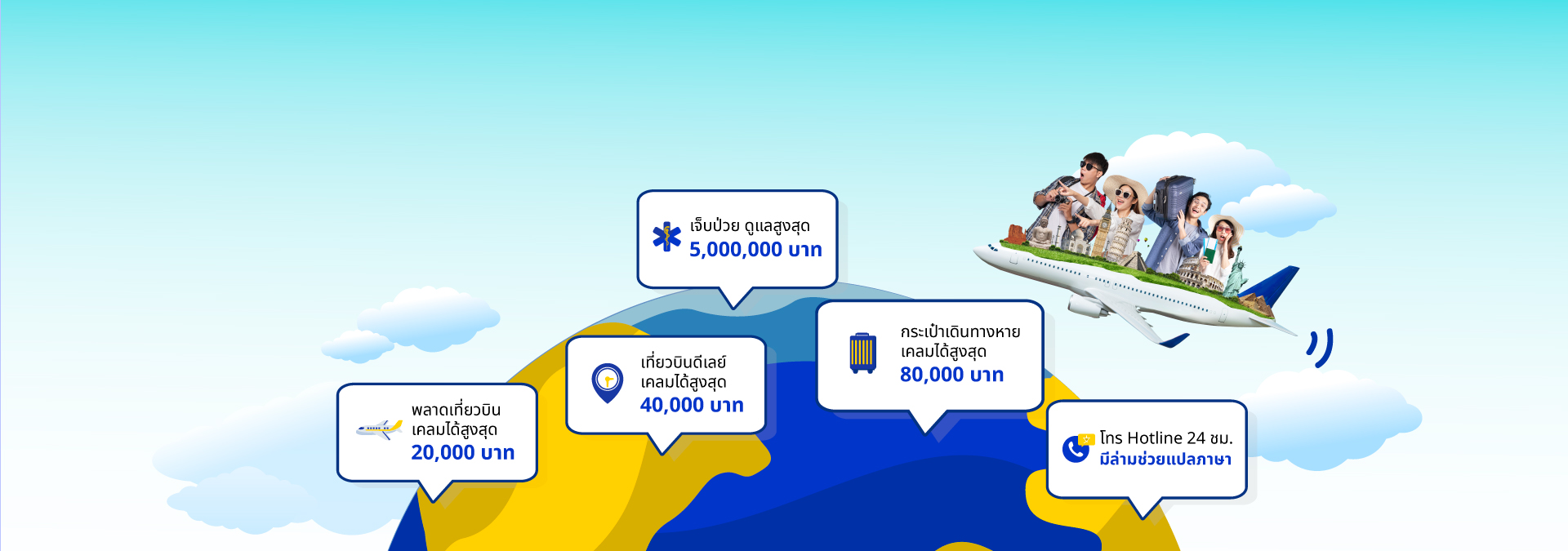 ประกันเดินทางต่างประเทศ